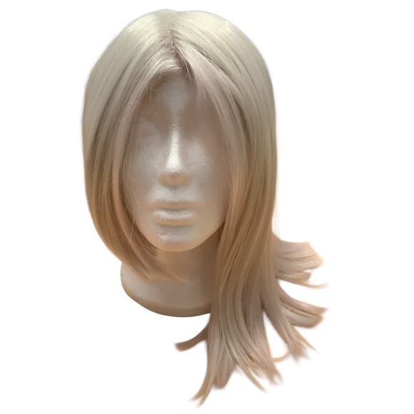 SIS Accessories - SIS HEAT RESTSTANT SYNTHETIC FIBER WHITE SHORT WIG
